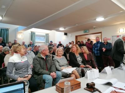council meeting at St Catherines hill